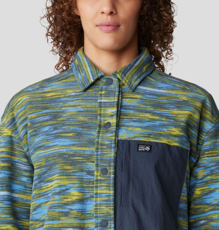 Chemise Microchill, Color: Nitric Blue Stria Print, image 4