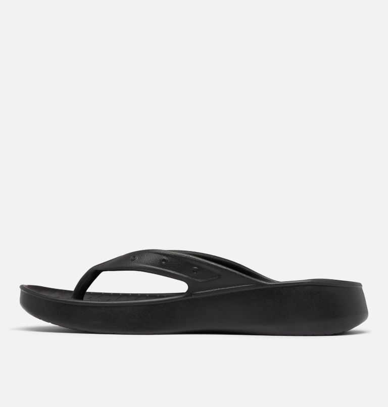 Men's PFG Boatside Flip Flop, Color: Black, Black, image 6