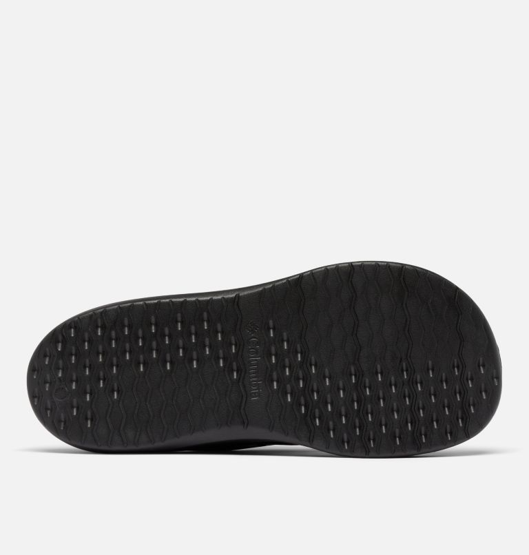 Men's PFG Boatside Flip Flop, Color: Black, Black, image 5