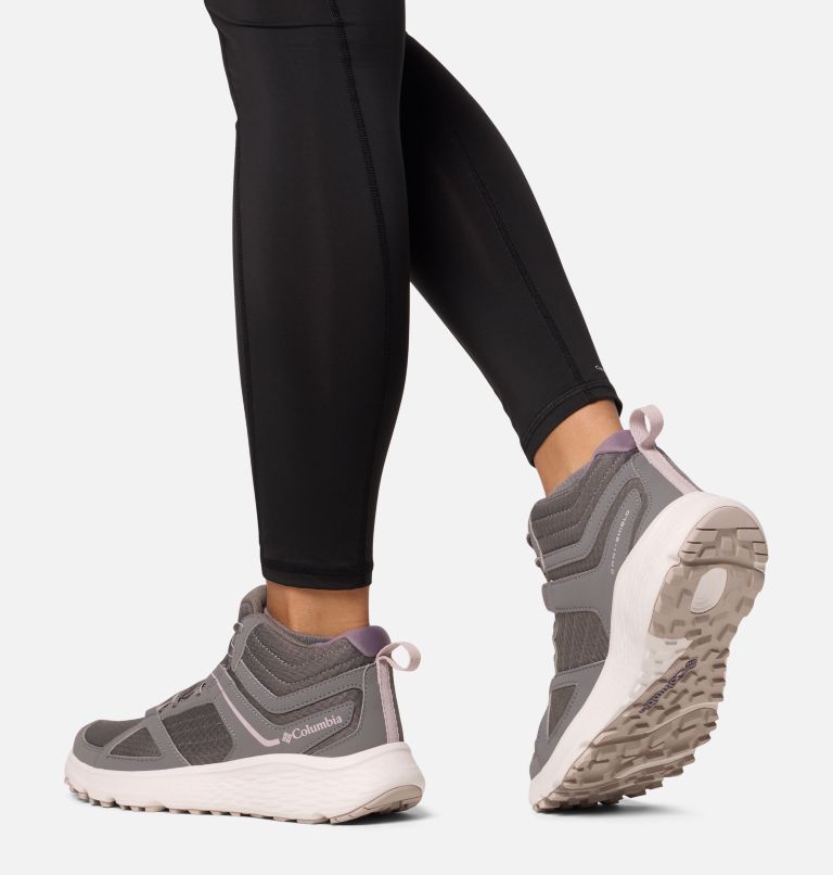 Women's Novo Trail Mid Shoe, Color: Quarry, Vapor, image 10