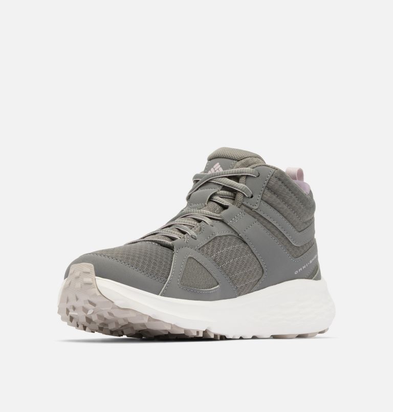 Women's Novo Trail Mid Shoe - Wide, Color: Quarry, Vapor, image 7