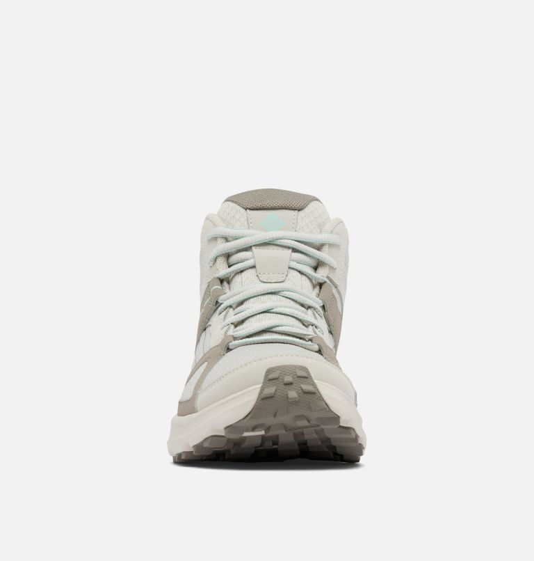 Women's Novo Trail Mid Shoe - Wide, Color: Cloud Grey, Cool Green, image 8