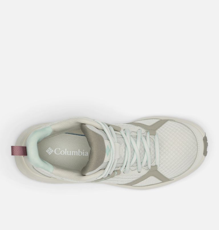 Women's Novo Trail Mid Shoe - Wide, Color: Cloud Grey, Cool Green, image 4
