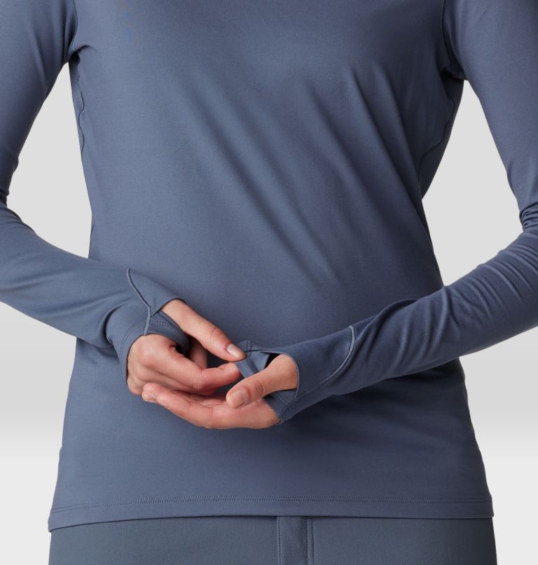 Women's Butter Up Hoody, Color: Blue Slate, image 5