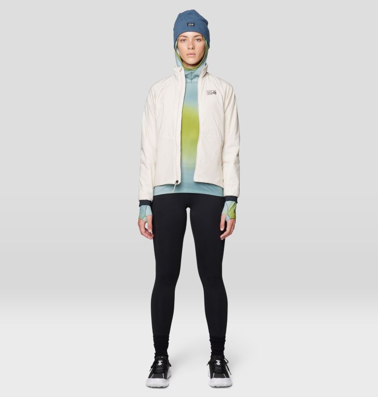 Women's Butter Up Hoody, Color: Blue Sage Multi Ombre Print, image 2