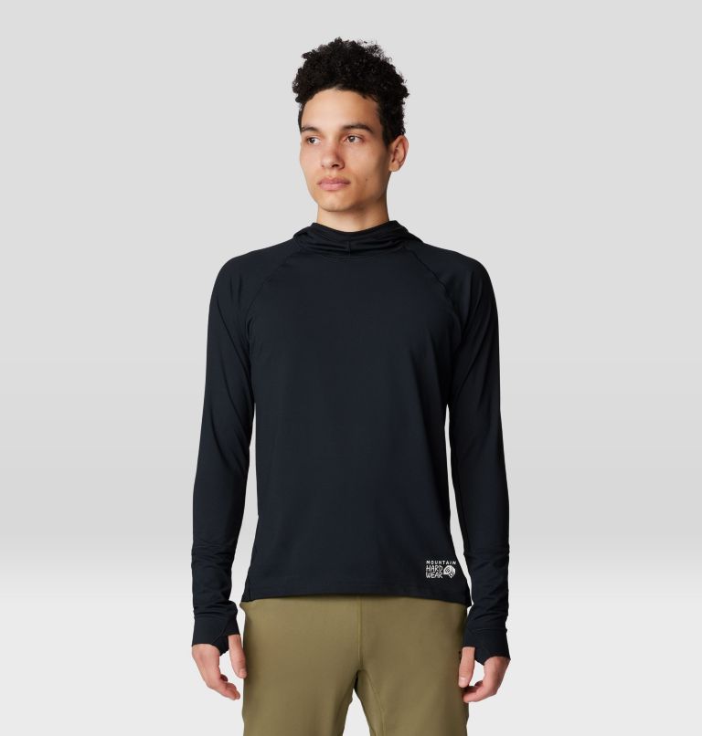 Men's Butter Up Long Sleeve Hoody, Color: Black, image 6