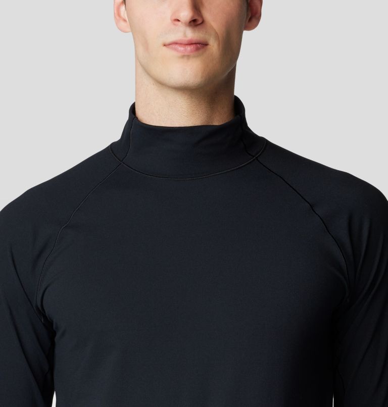 Men's Butter Mockneck, Color: Black, image 4