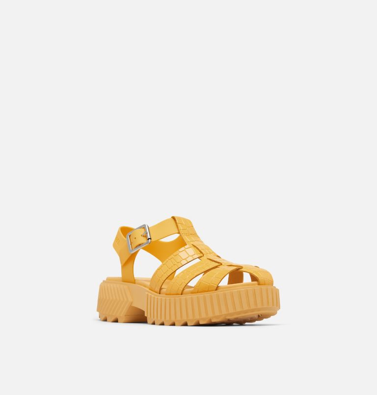 ONA� STREETWORKS FISHERMAN MID SANDAL | 765 | 11, Color: Yellow Ray, Pilsner, image 7