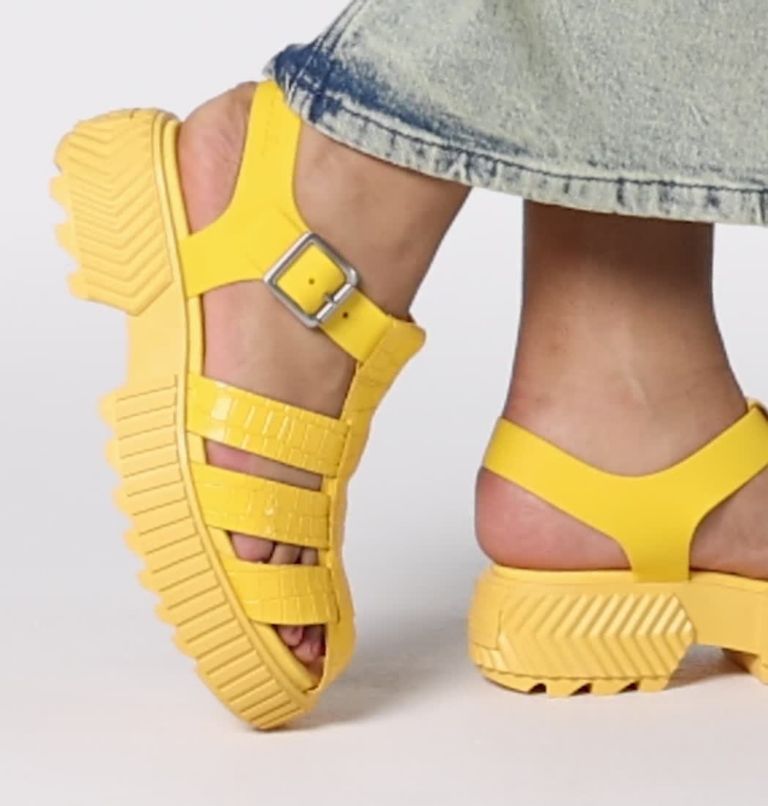 ONA� STREETWORKS FISHERMAN MID SANDAL | 765 | 11, Color: Yellow Ray, Pilsner