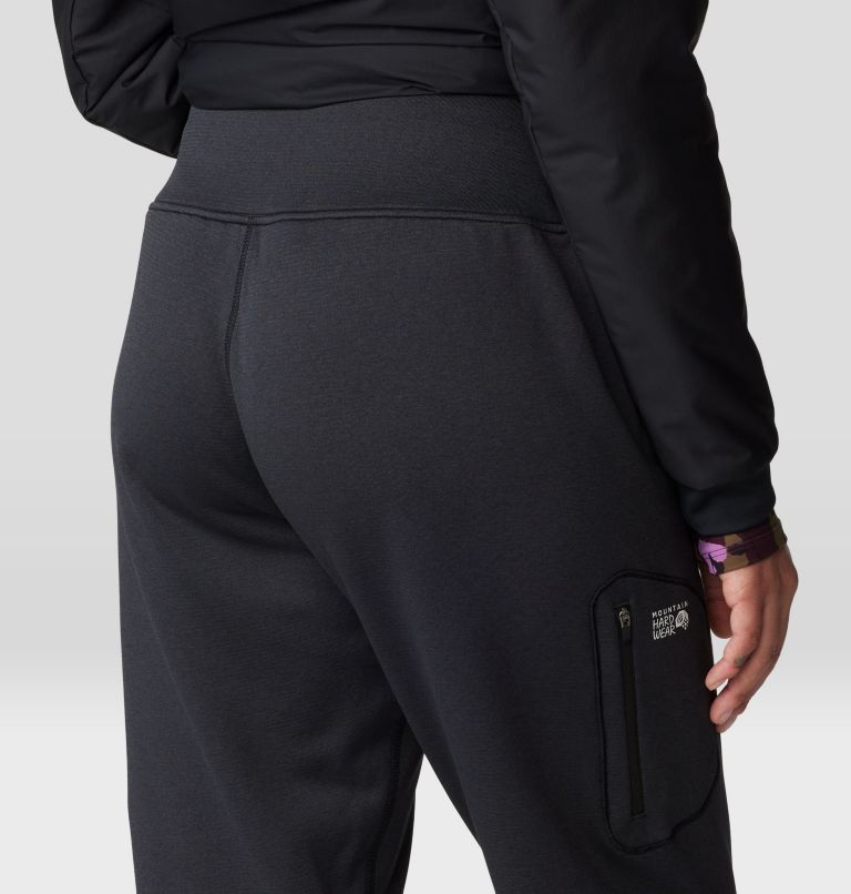 Women's Glacial Trail Jogger, Color: Black, image 6