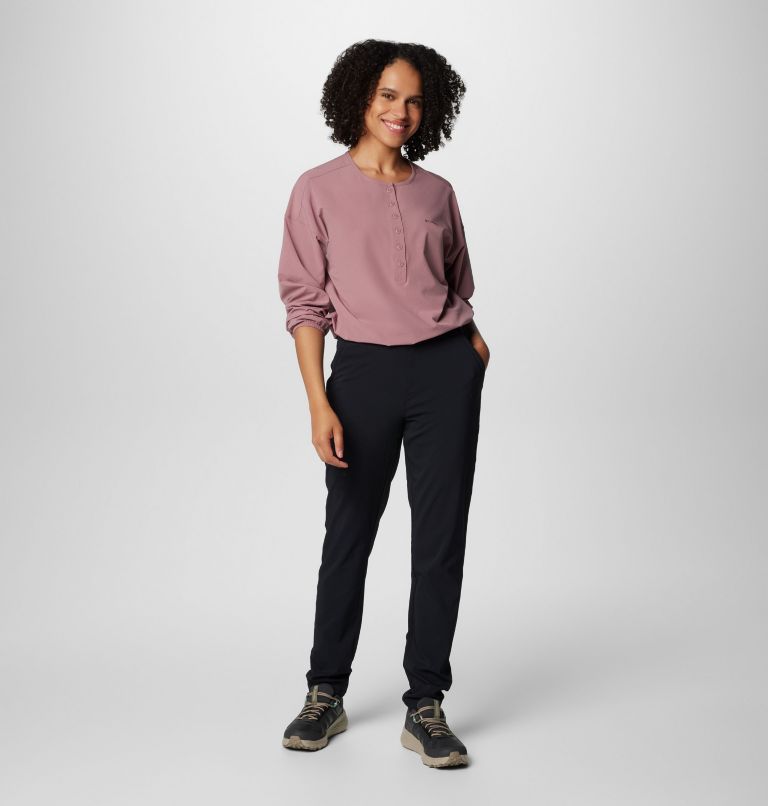 Women's Anytime Slim Pull-On Pants II, Color: Black, image 3