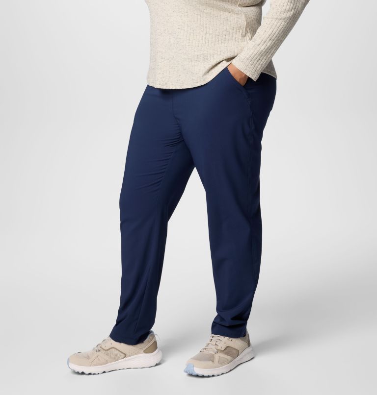 Women's Anytime Slim Pull-On Pants II - Plus, Color: Collegiate Navy, image 4