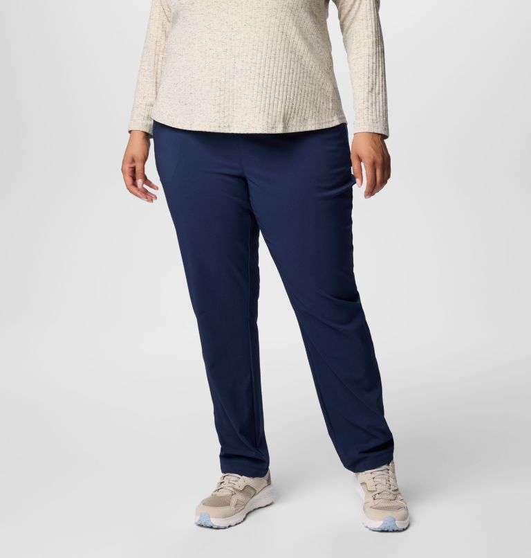 Women's Anytime Slim Pull-On Pants II - Plus, Color: Collegiate Navy, image 1