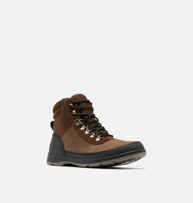 Men's ANKENY II HIKER PLUS Waterproof Hiking Boots, Color: Tobacco, Black, image 7