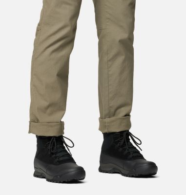 Men's BUXTON LITE LACE PLUS Waterproof Winter Boots, Color: Black, Black, image 2