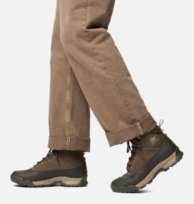 Men's BUXTON LITE LACE PLUS Waterproof Winter Boots, Color: Major, Jet, image 2