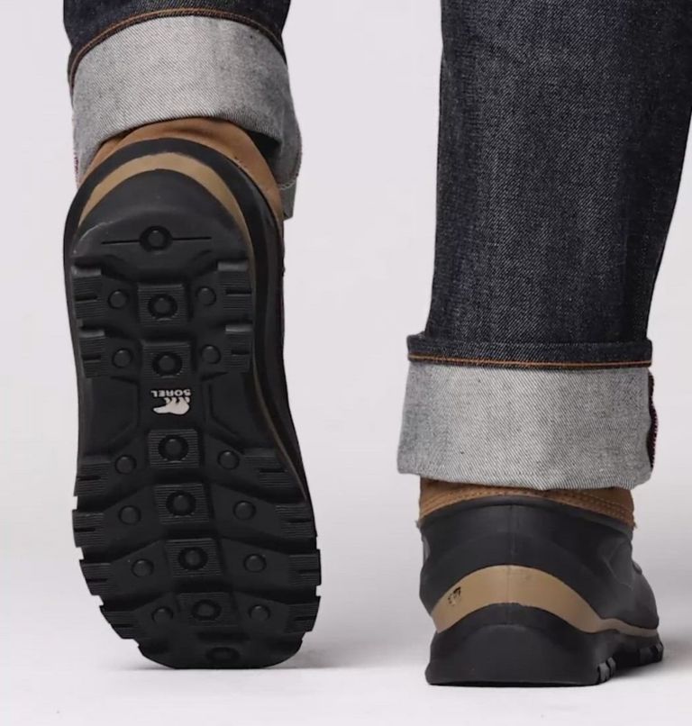 BUXTON wasserdichte Pull-On Boots für Männer, Color: Delta, Black