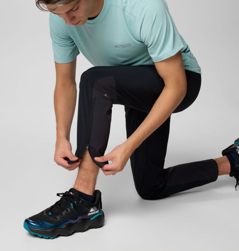 Men's Endless Trail II Training Pants, Color: Black, image 7
