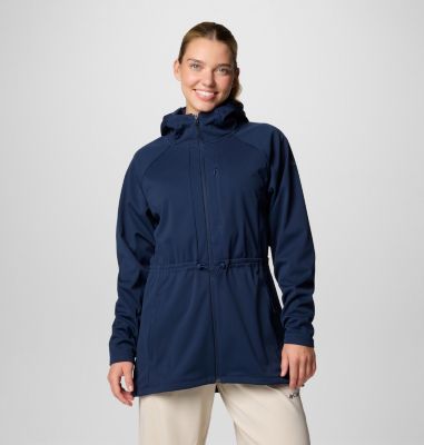 Columbia women's take to the streets ii long softshell jacket best sale