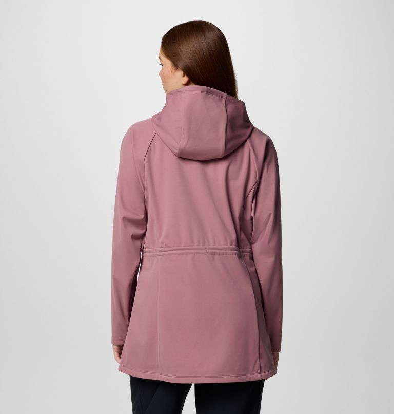 Manteau à coquille souple Flora Park II pour femmes, Color: Fig, image 2