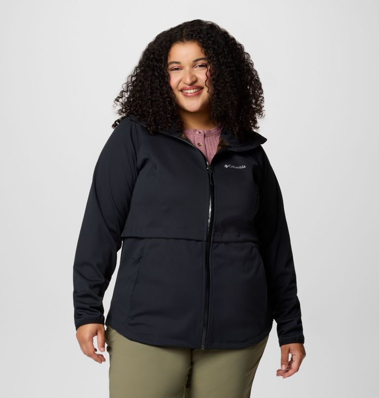 Women's plus size columbia softshell jacket sales
