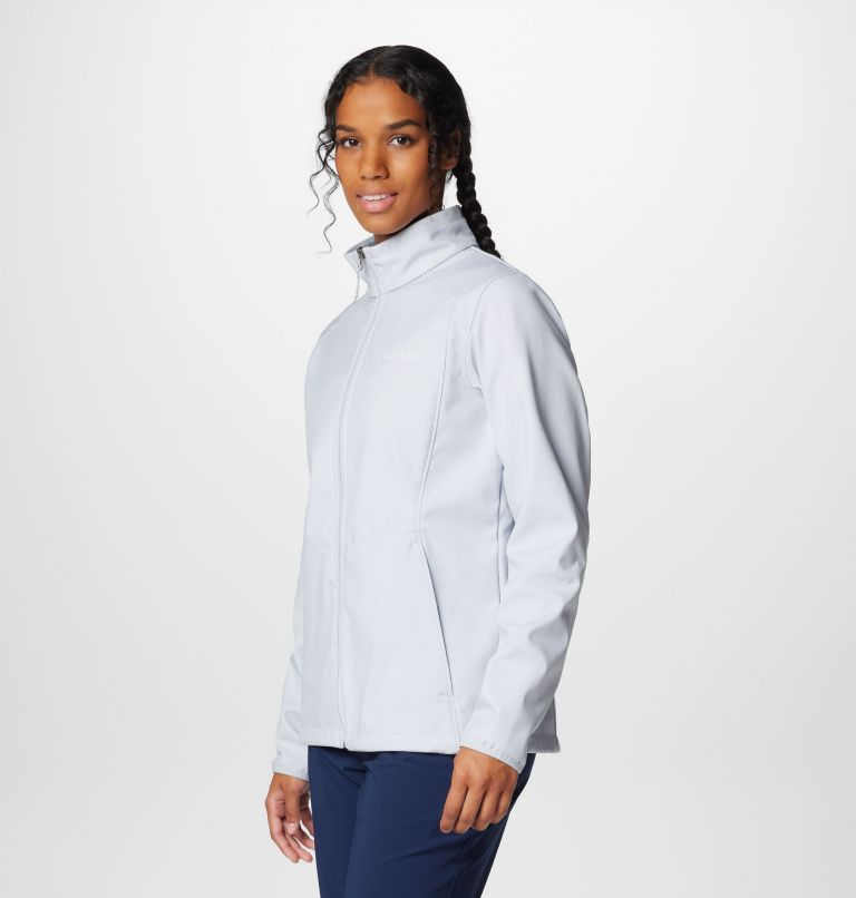 Women's Kruser Ridge III Softshell Jacket, Color: Cirrus Grey, image 4