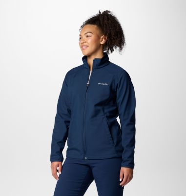 Women's Kruser Ridge III Softshell Jacket, Color: Collegiate Navy, image 12
