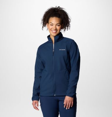 Women's Kruser Ridge III Softshell Jacket, Color: Collegiate Navy, image 1
