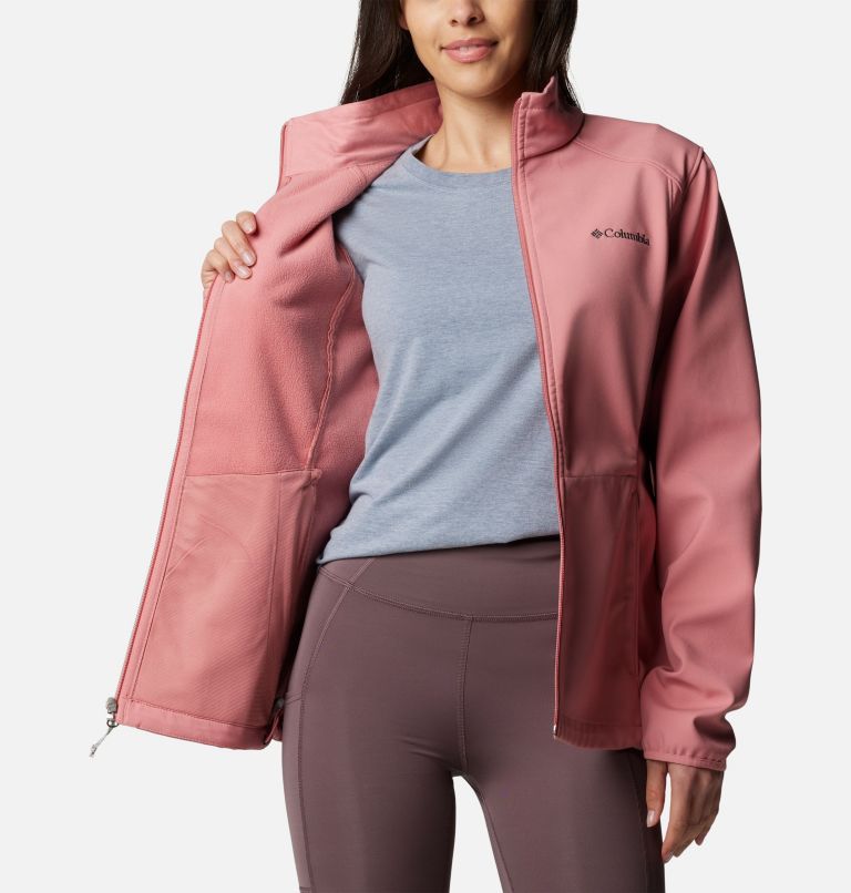 Women's Kruser Ridge III Softshell Jacket, Color: Pink Agave, image 5