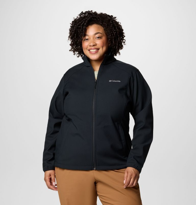 Columbia Women s Kruser Ridge III Softshell Jacket Plus Size 2x Black