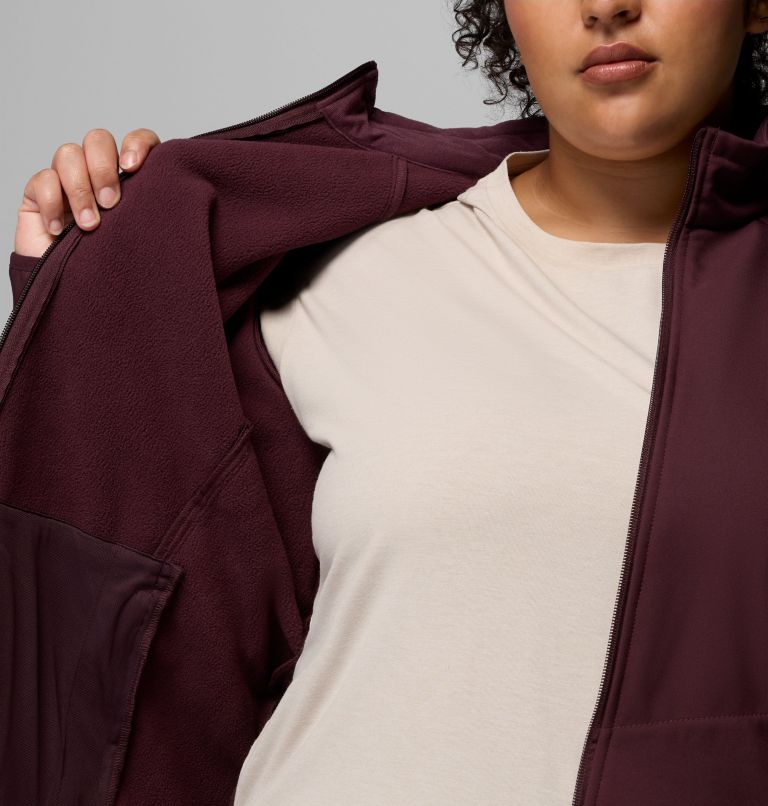 Women's Kruser Ridge III Softshell Jacket - Plus Size, Color: Moonvista, image 6