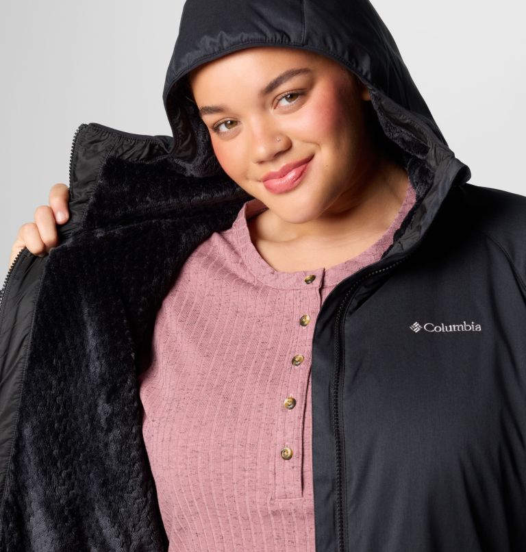 Women's Kruser Ridge III Plush Softshell Jacket - Plus Size, Color: Black Heather, image 6