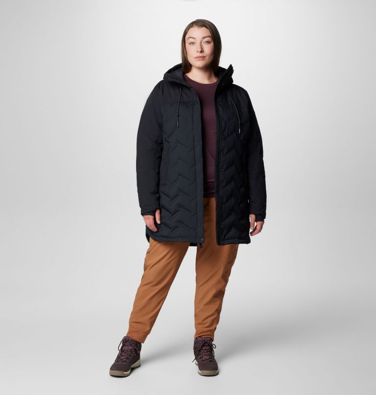 Women's Mountain Croo III Mid Down Jacket - Plus Size, Color: Black, image 3