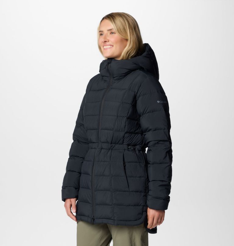 Women's Ardenwood Mid Down Jacket, Color: Black, image 4