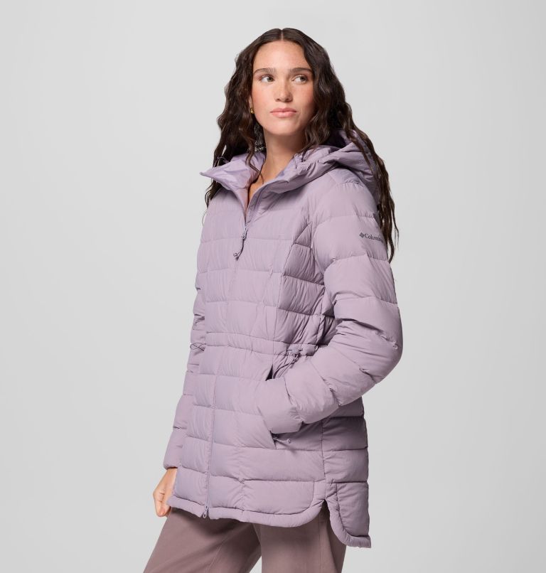 Women's Ardenwood Mid Down Jacket, Color: Shale Purple, image 4