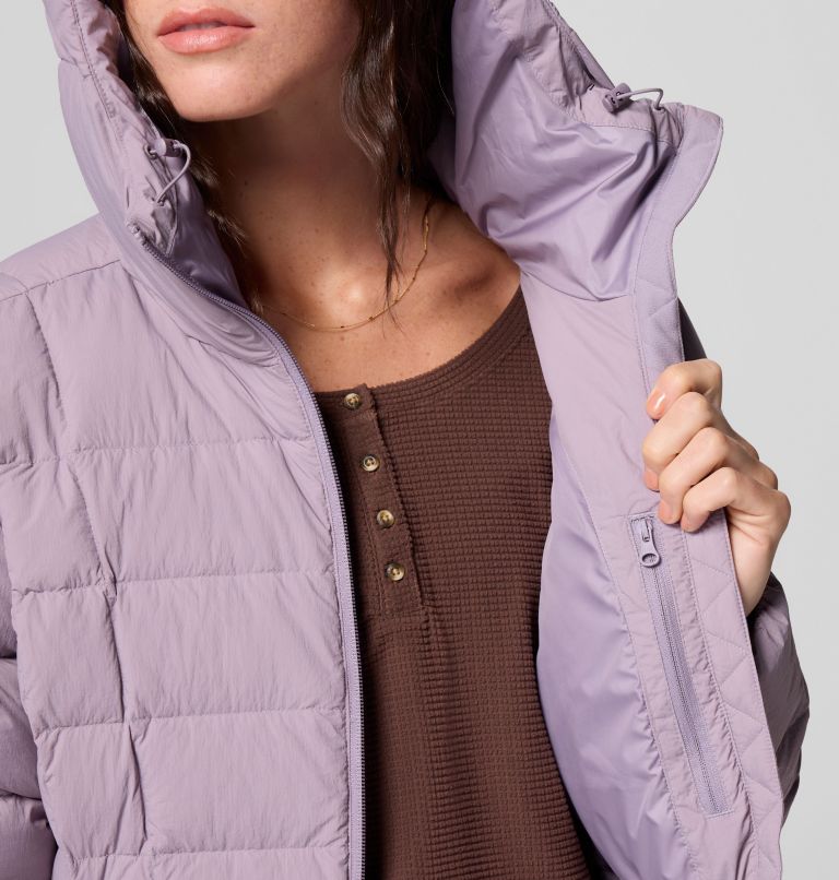 Women's Ardenwood Mid Down Jacket, Color: Shale Purple, image 7