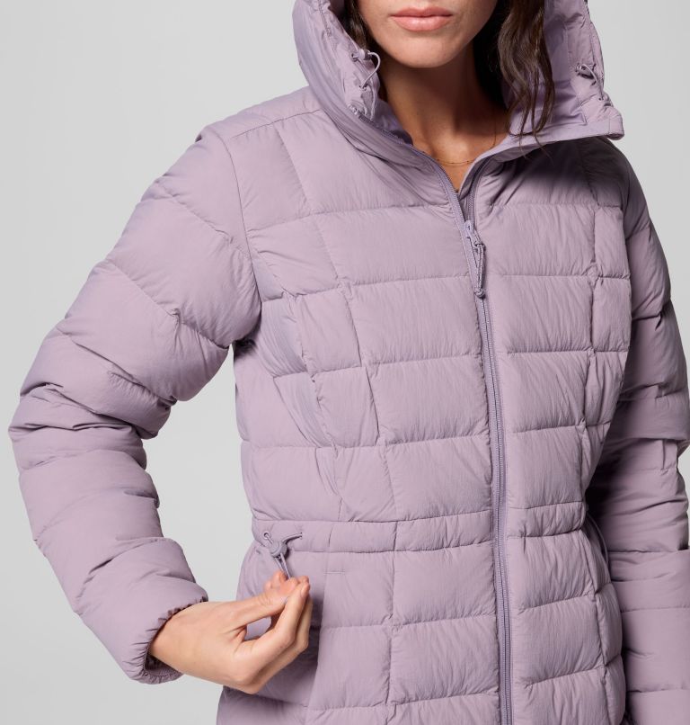 Women's Ardenwood Mid Down Jacket, Color: Shale Purple, image 8