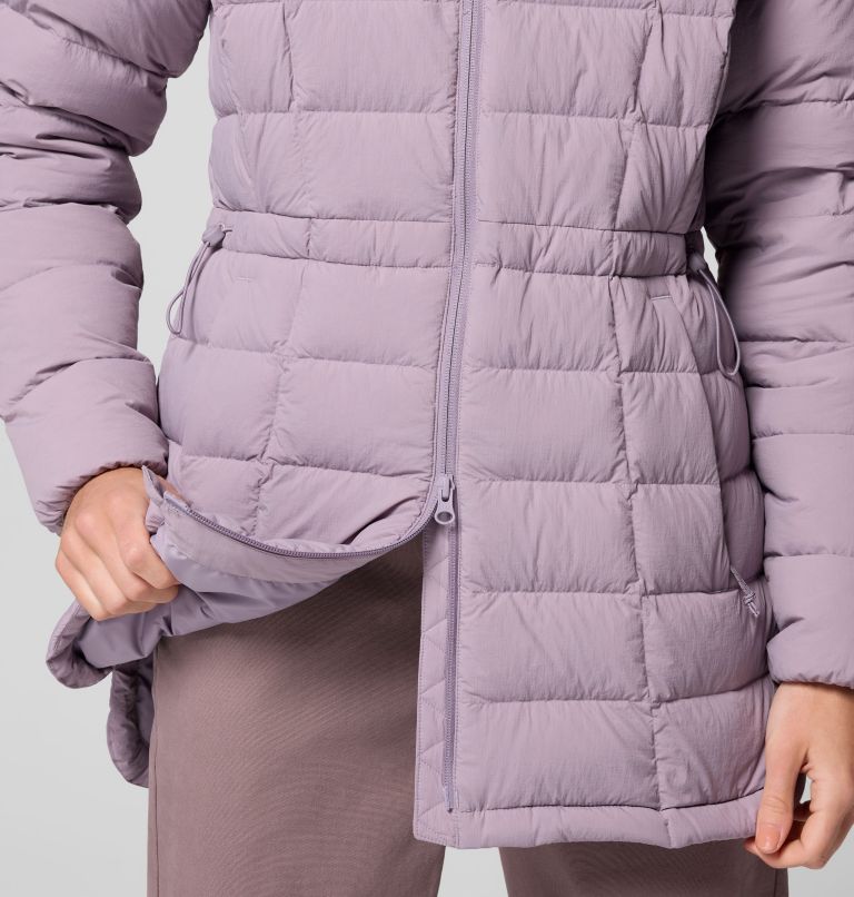 Women's Ardenwood Mid Down Jacket, Color: Shale Purple, image 9