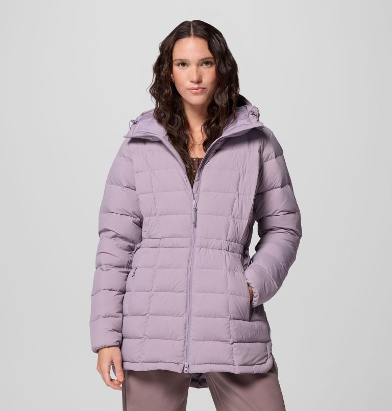 Women's Ardenwood Mid Down Jacket, Color: Shale Purple, image 1