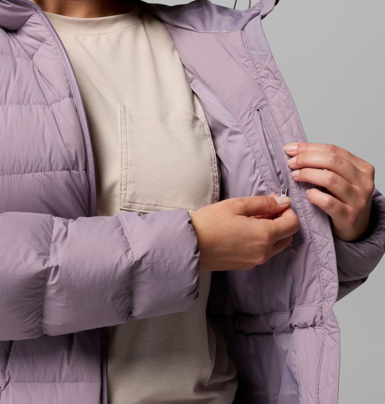 Women's Ardenwood Mid Down Jacket - Plus, Color: Shale Purple, image 6