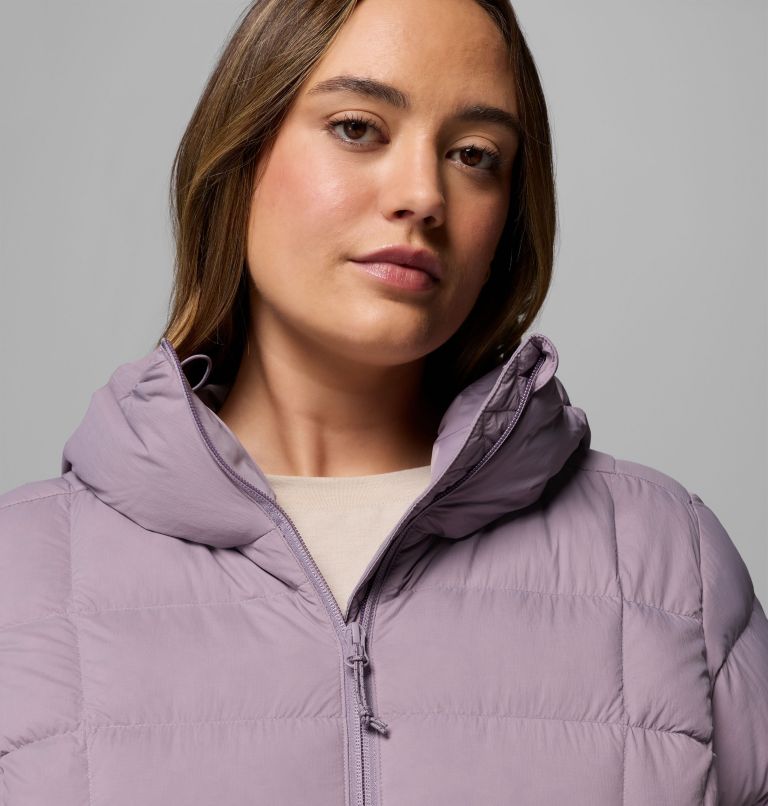 Women's Ardenwood Mid Down Jacket - Plus, Color: Shale Purple, image 7
