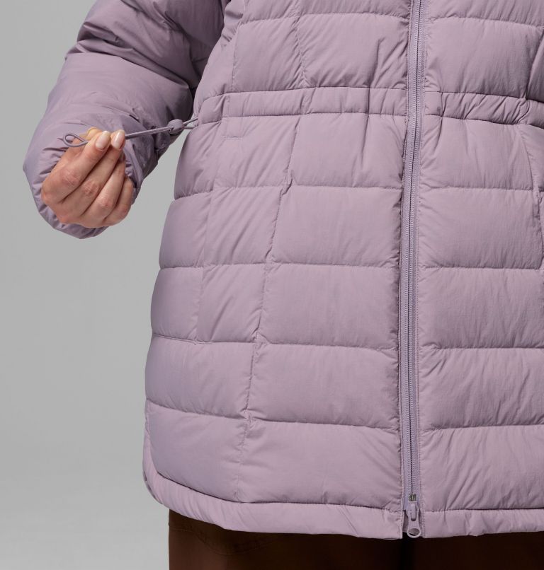 Women's Ardenwood Mid Down Jacket - Plus, Color: Shale Purple, image 8