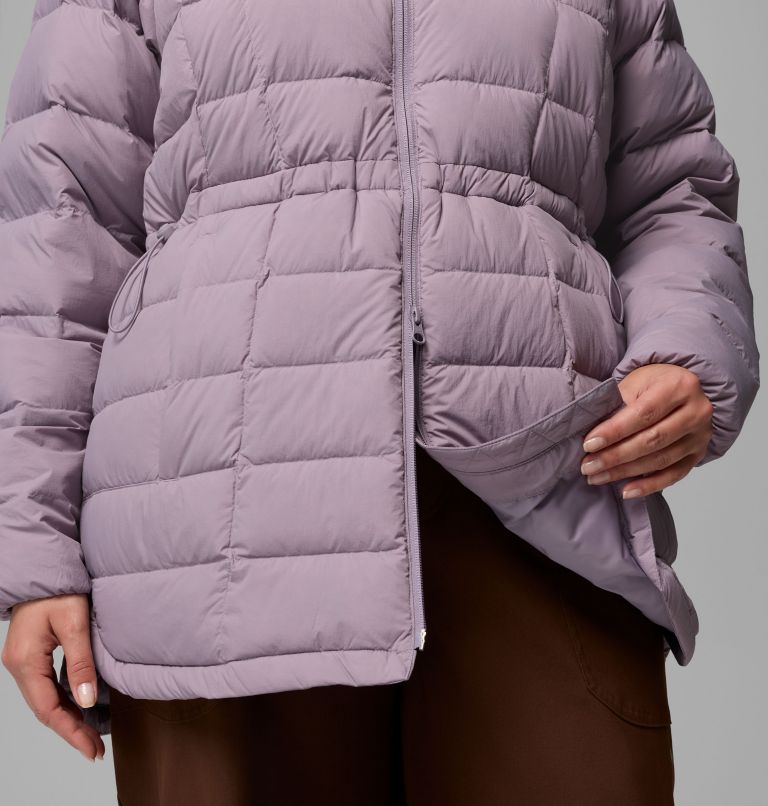 Women's Ardenwood Mid Down Jacket - Plus, Color: Shale Purple, image 9