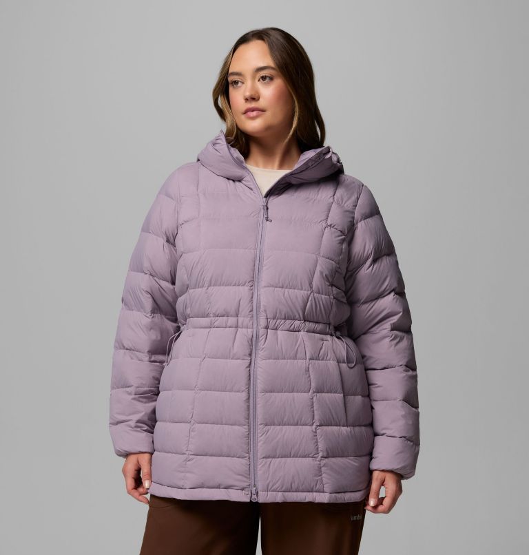 Women's Ardenwood Mid Down Jacket - Plus, Color: Shale Purple, image 1