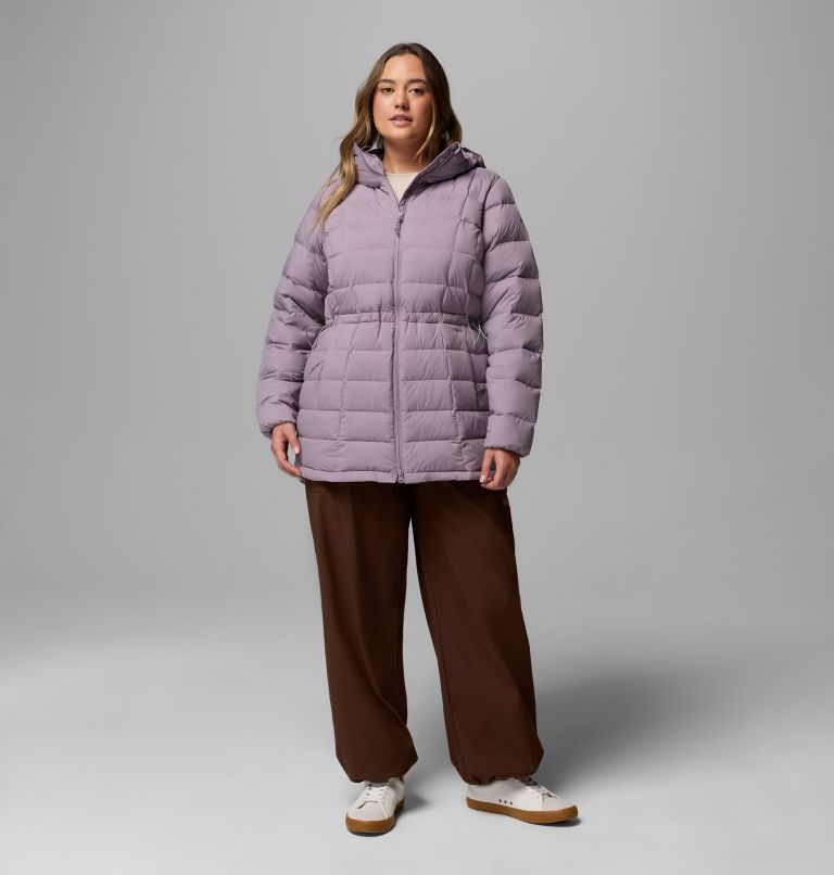Women's Ardenwood Mid Down Jacket - Plus, Color: Shale Purple, image 2