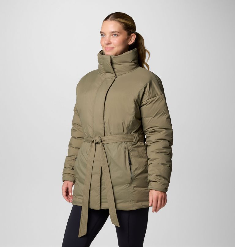 Women's Ardenwood Novelty Down Jacket, Color: Stone Green, image 4