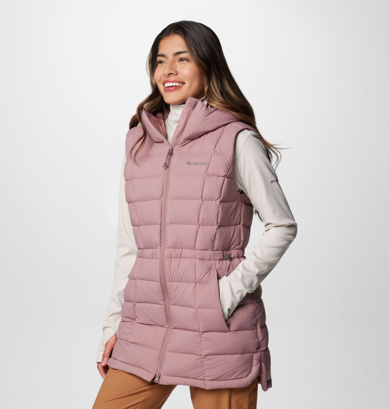 Women's Ardenwood™ Mid hooded Down Vest 4