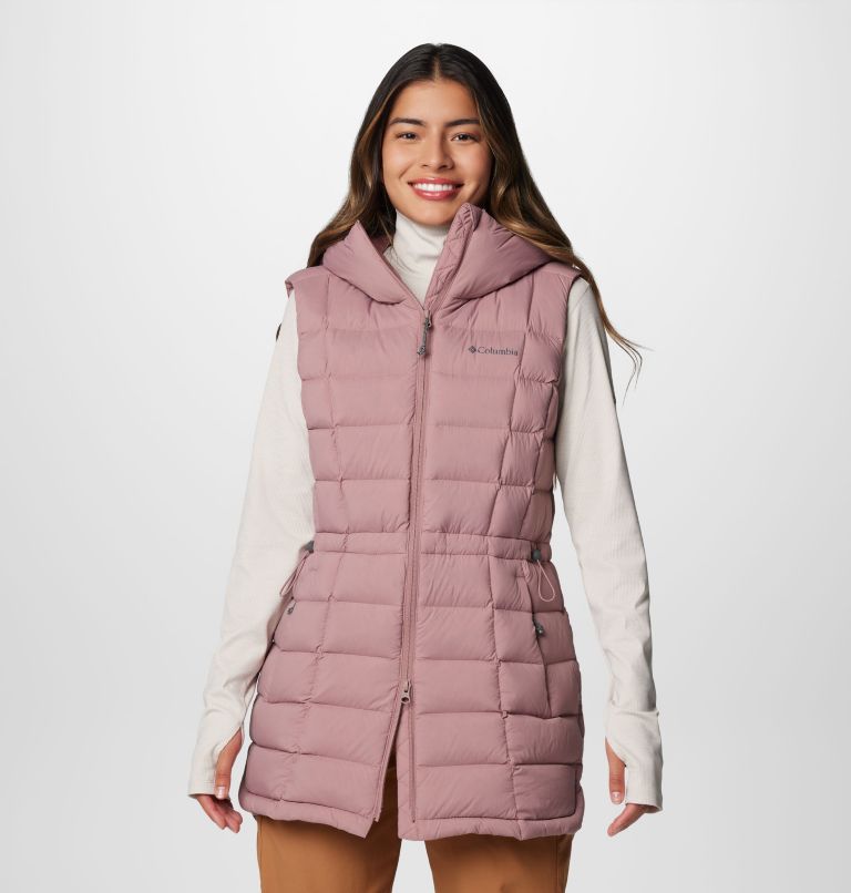 Hooded down vest best sale