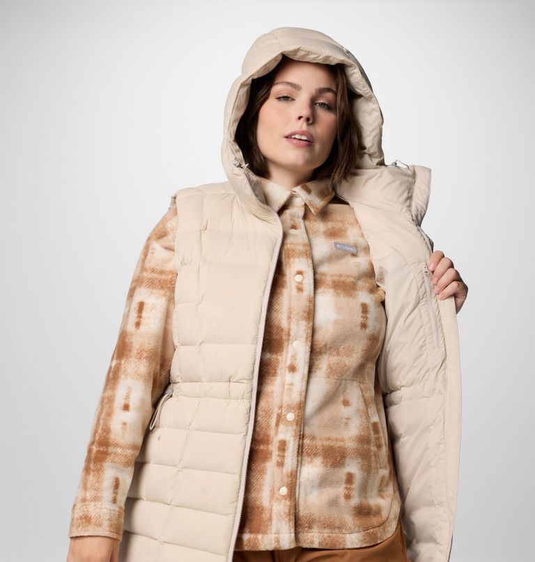 Women's Ardenwood™ Mid Down Hooded Vest - Plus | Columbia Women's Ardenwood™ Mid Down Hooded Vest - Plus | Columbia
