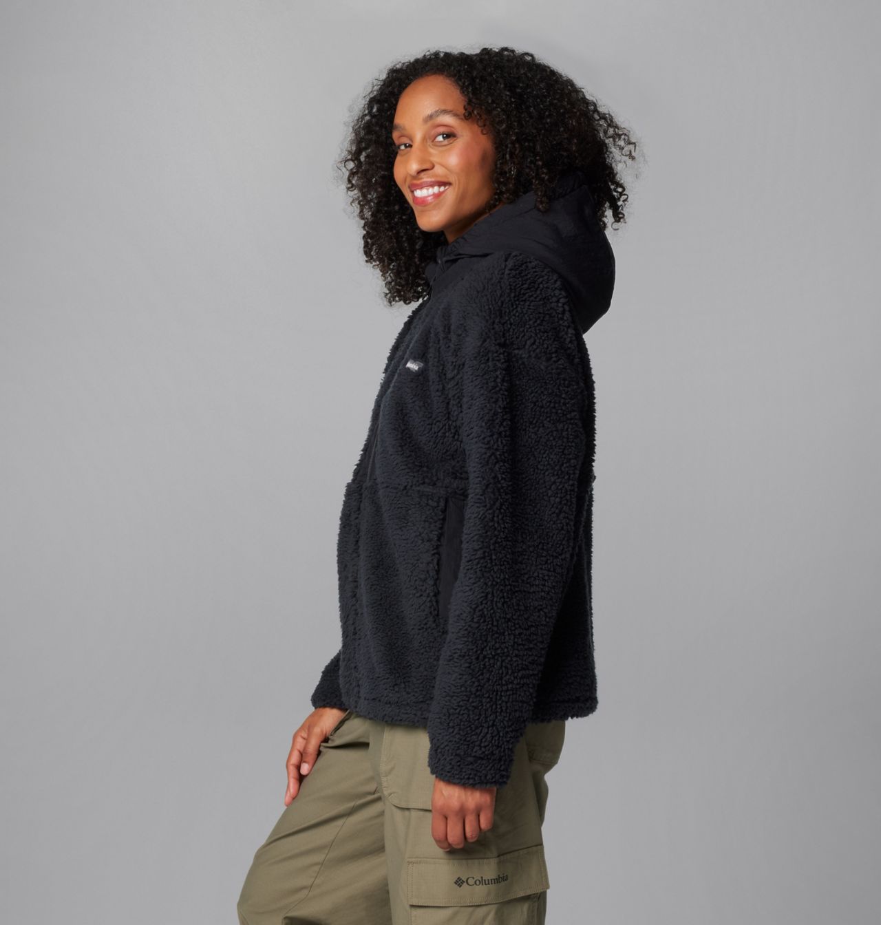 Women's Boundless Discovery™ Hooded Sherpa Jacket | 010 | XS 4